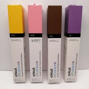 Lot of Cricut infusible ink transfer sheets